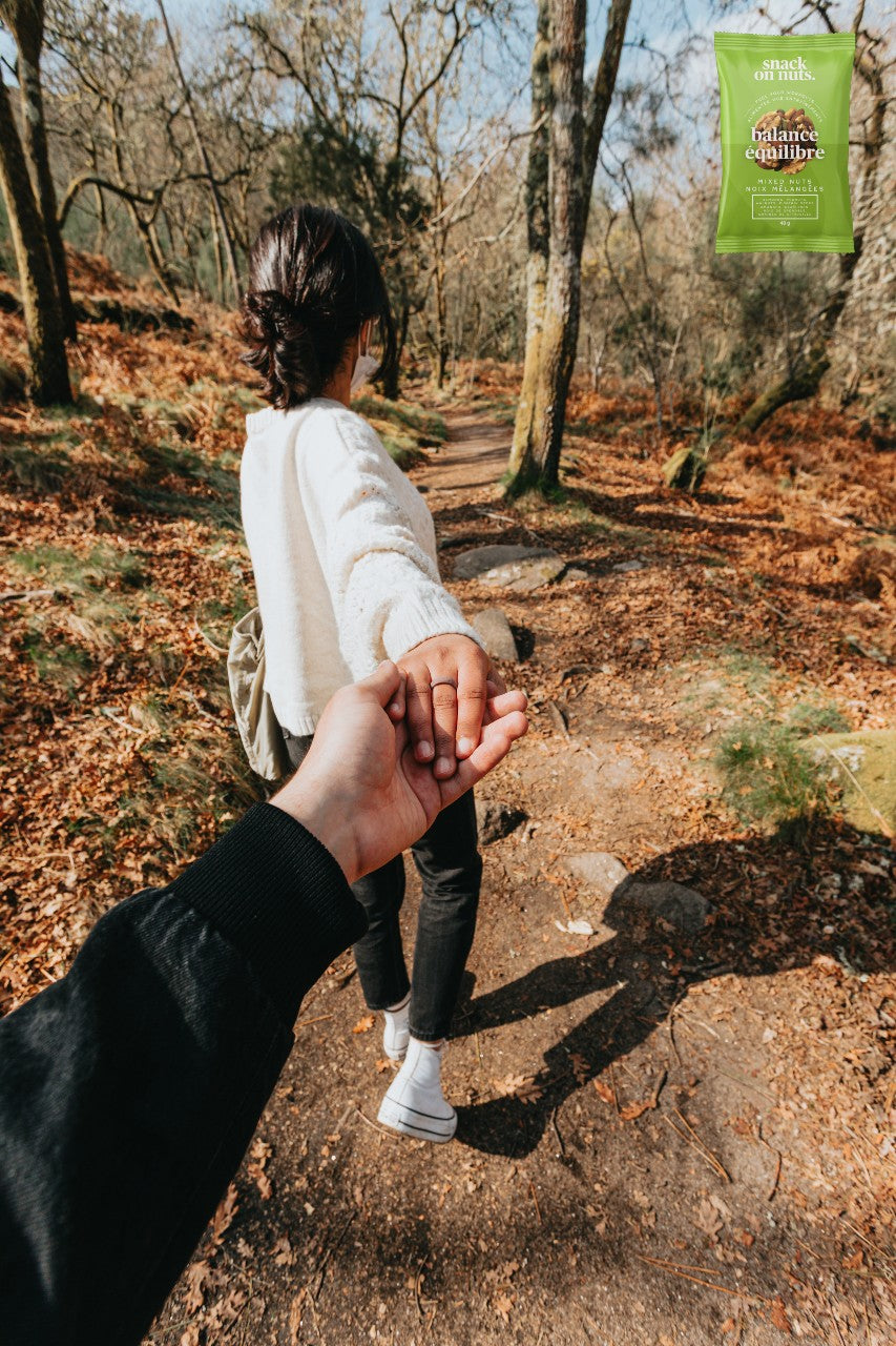 Fuel Your Outdoor Adventures with Snack On Nuts - Balance Mixed Nuts - Versatile Pre and Post Workout Snacks for Energizing Your Hikes and Nourishing with Nutrients, Vitamins, and Minerals.