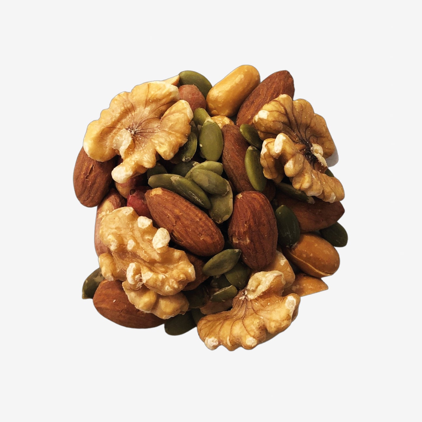 Snack On Nuts - Balance Mixed Nuts Blend with Premium Ingredients: Dry Roasted Almonds, Peanuts, and Raw Walnuts and Pumpkin seeds