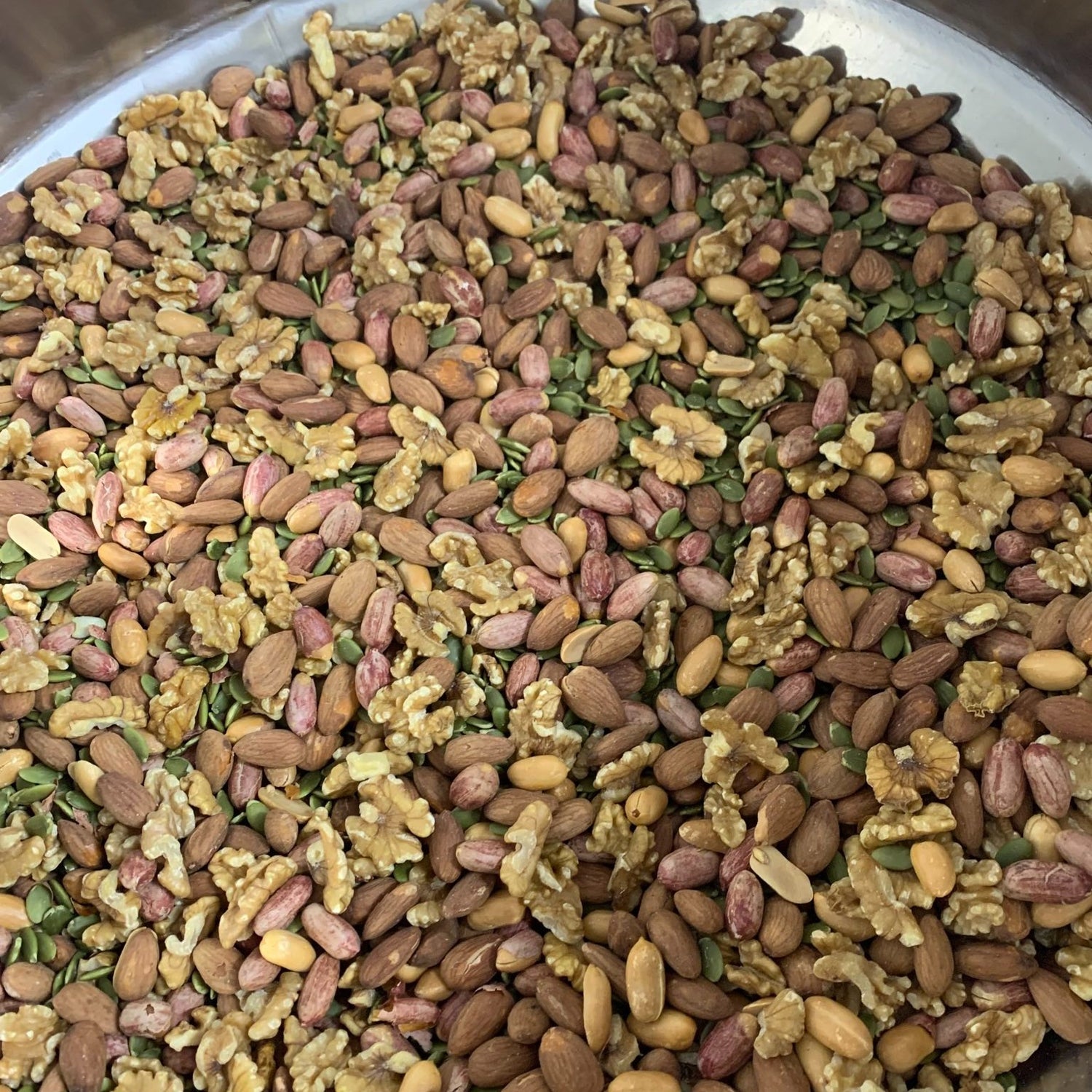 Snack On Nuts - Balance Mixed Nuts: Almonds, Peanuts, Walnuts, Pumpkin Seeds - Nutrient Dense and Magnesium Dense Snacks with Numerous Health Benefits